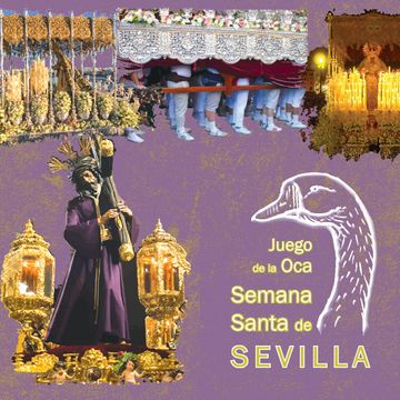 portada Juego de la oca de la Semana Santa de Sevilla