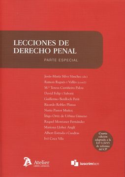 portada Lecciones de Derecho Penal: Parte Especial (4ª Ed. )