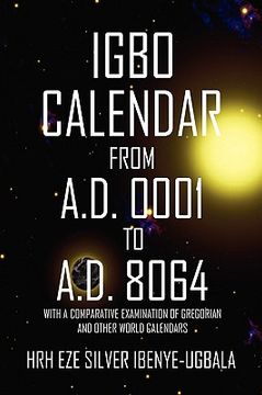 portada igbo calendar from a.d. 0001 to a.d. 8064 (en Inglés)