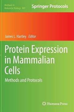 portada protein expression in mammalian cells (en Inglés)