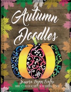 portada Autumn Doodles Coloring Book (en Inglés)