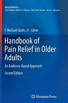 portada handbook of pain relief in older adults: an evidence-based approach (en Inglés)