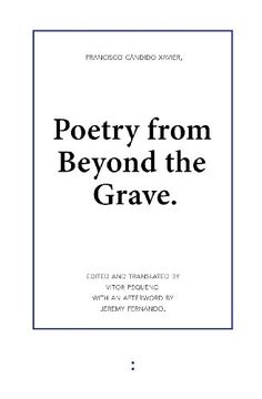 portada Poetry from Beyond the Grave