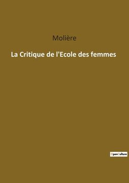 portada La Critique de l'Ecole des femmes (en Francés)