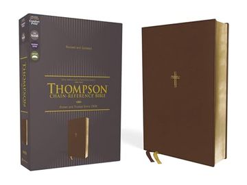 portada Nasb, Thompson Chain-Reference Bible, Leathersoft, Brown, 1995 Text, red Letter, Comfort Print (en Inglés)