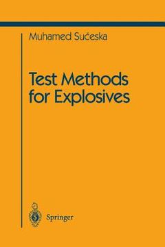 portada Test Methods for Explosives (en Inglés)