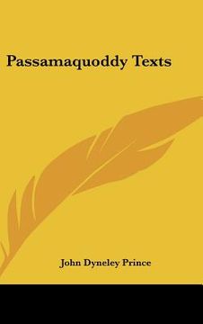 portada passamaquoddy texts (in English)