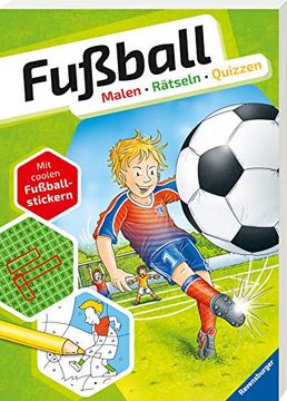 portada Fußball. Malen - Rätseln - Quizzen (in German)
