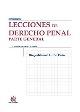 portada Lecciones de Derecho Penal Parte General 3ª Edición 2016 (Manuales de Derecho Penal)