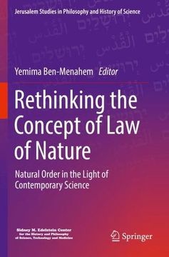 portada Rethinking the Concept of Law of Nature: Natural Order in the Light of Contemporary Science (en Inglés)