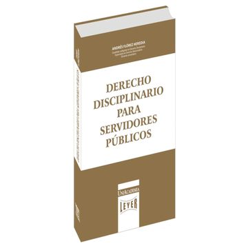 portada Derecho Disciplinario Para Servidores Públicos (in Spanish)