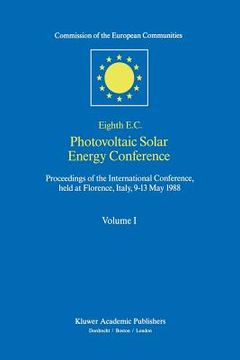 portada eighth e.c. photovoltaic solar energy conference (en Inglés)