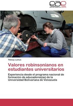 portada Valores Robinsonianos En Estudiantes Universitarios
