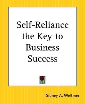 portada self-reliance the key to business success (en Inglés)