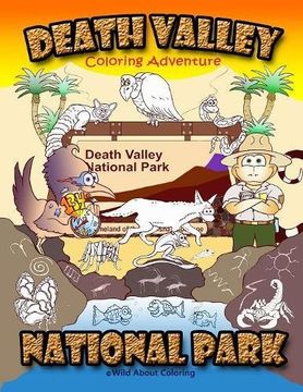 portada Death Valley National Park Coloring Adventure (en Inglés)
