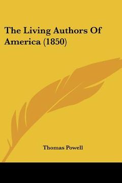 portada the living authors of america (1850) (in English)