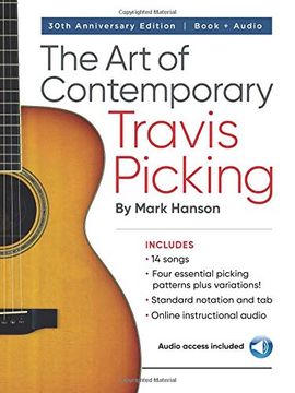portada The art of Contemporary Travis Picking (Book (en Inglés)