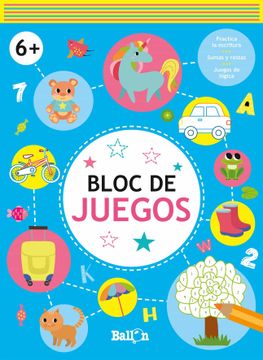 portada Bloc de Juegos +6 (in Spanish)
