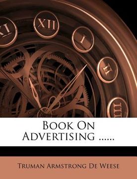 portada book on advertising ...... (en Inglés)