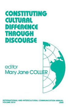 portada constituting cultural difference through discourse (en Inglés)