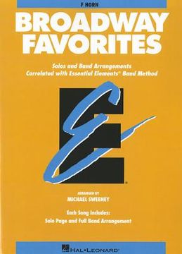 portada essential elements broadway favorites - f horn (in English)