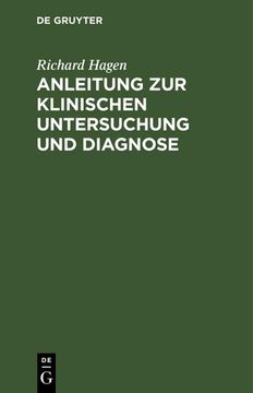portada Anleitung zur Klinischen Untersuchung und Diagnose (en Alemán)