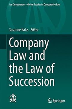 portada Company Law and the Law of Succession (Ius Comparatum - Global Studies in Comparative Law)