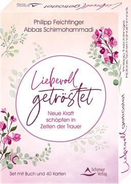 portada Liebevoll Getröstet - Neue Kraft Schöpfen in Zeiten der Trauer 40 Karten mit Anleitung (en Alemán)