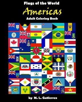 portada Flags of the World Series (Americas), adult coloring book (en Inglés)