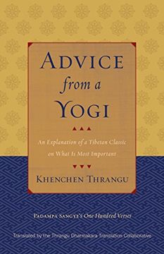portada Advice From a Yogi: An Explanation of a Tibetan Classic on What is Most Important 