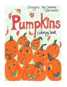 portada Pumpkins: coloring book (in English)