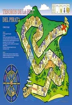 portada Tesoros De La Isla Del Pirata (juego de tablero desarrollar habilidades matematicas)