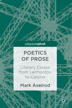 portada Poetics of Prose: Literary Essays from Lermontov to Calvino (en Inglés)