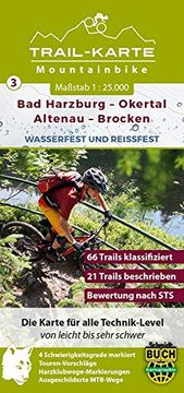 portada Mtb Trail-Karte Harz: Bad Harzburg - Okertal - Altenau - Brocken 1: 25 000 (en Alemán)