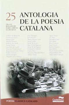 portada Antologia de la Poesia Catalana: 25 (Clàssics Catalans) (in Spanish)