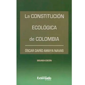 portada La Constitucion Ecologica De Colombia (in Spanish)