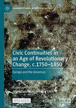 portada Civic Continuities in an age of Revolutionary Change, C. 1750-1850