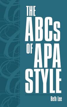 portada The ABCs of APA Style (en Inglés)