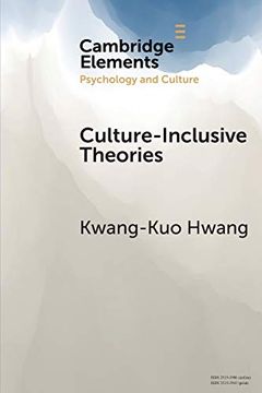 portada Culture-Inclusive Theories: An Epistemological Strategy (Elements in Psychology and Culture) (en Inglés)
