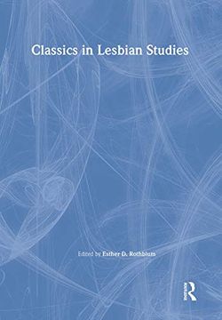 portada Classics in Lesbian Studies (en Inglés)