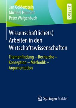 portada Wissenschaftliche(S) Arbeiten in den Wirtschaftswissenschaften (en Alemán)