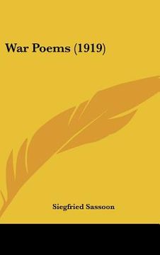 portada war poems (1919)