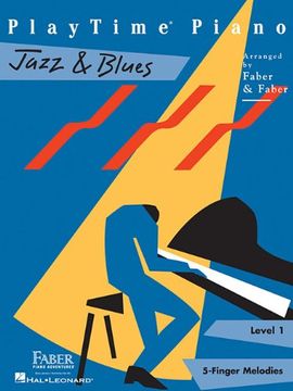 portada Playtime Piano: Jazz & Blues (Faber Piano Adventures) 