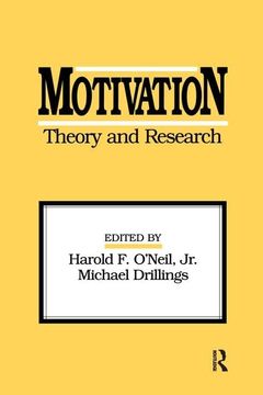 portada Motivation: Theory and Research (en Inglés)