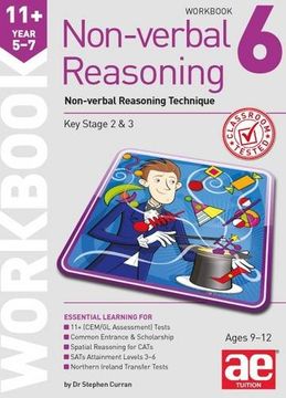portada 11+ Non-Verbal Reasoning Year 5-7 Workbook 6: Non-Verbal Reasoning Technique 2015