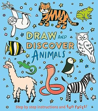portada Draw and Discover: Animals