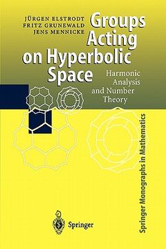 portada groups acting on hyperbolic space: harmonic analysis and number theory (in English)