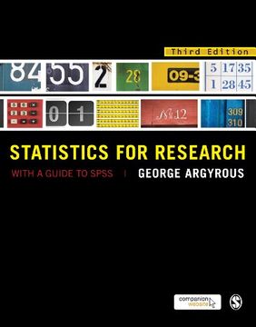 portada Statistics for Research: With a Guide to SPSS
