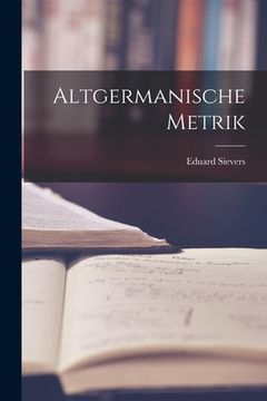 portada Altgermanische Metrik (en Alemán)