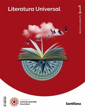 portada Literatura Universal 1º Bachillerato Construyendo Mundos Cast ed 2022 (in Spanish)